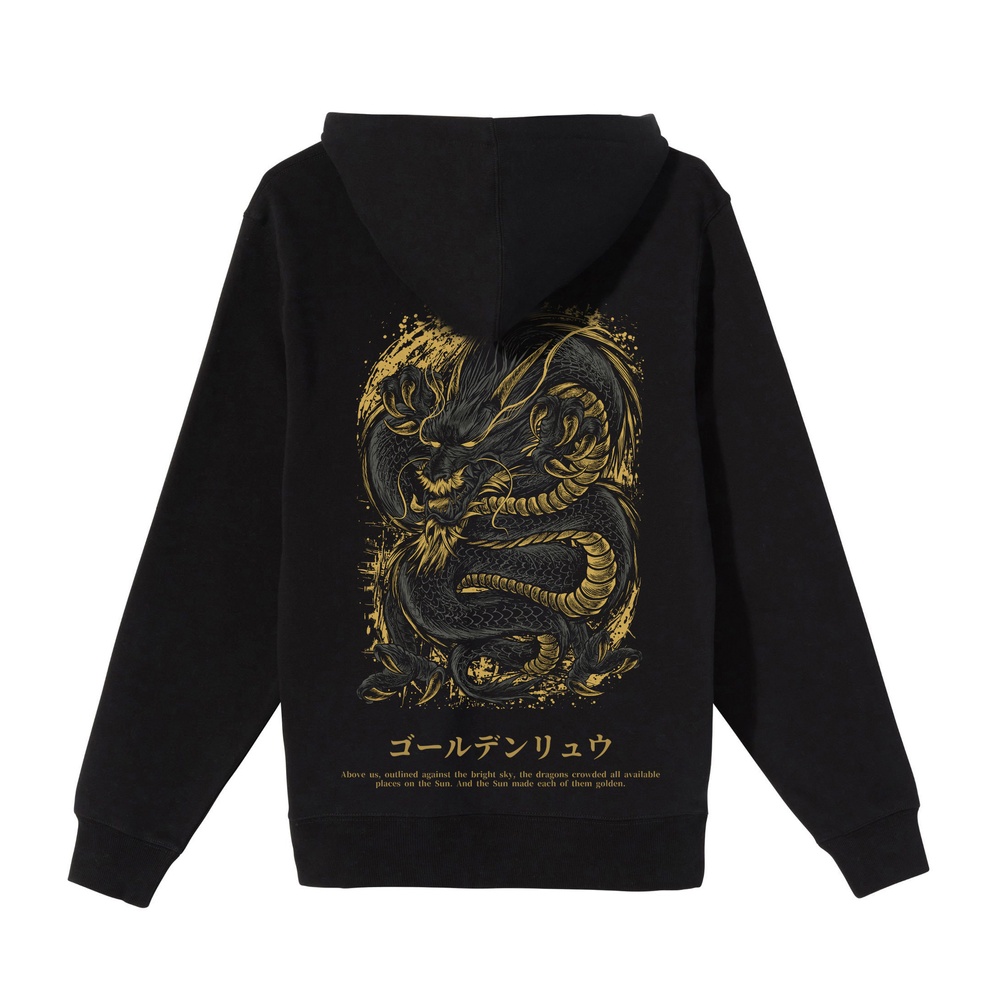 Худі "Golden Ryu" Oversize