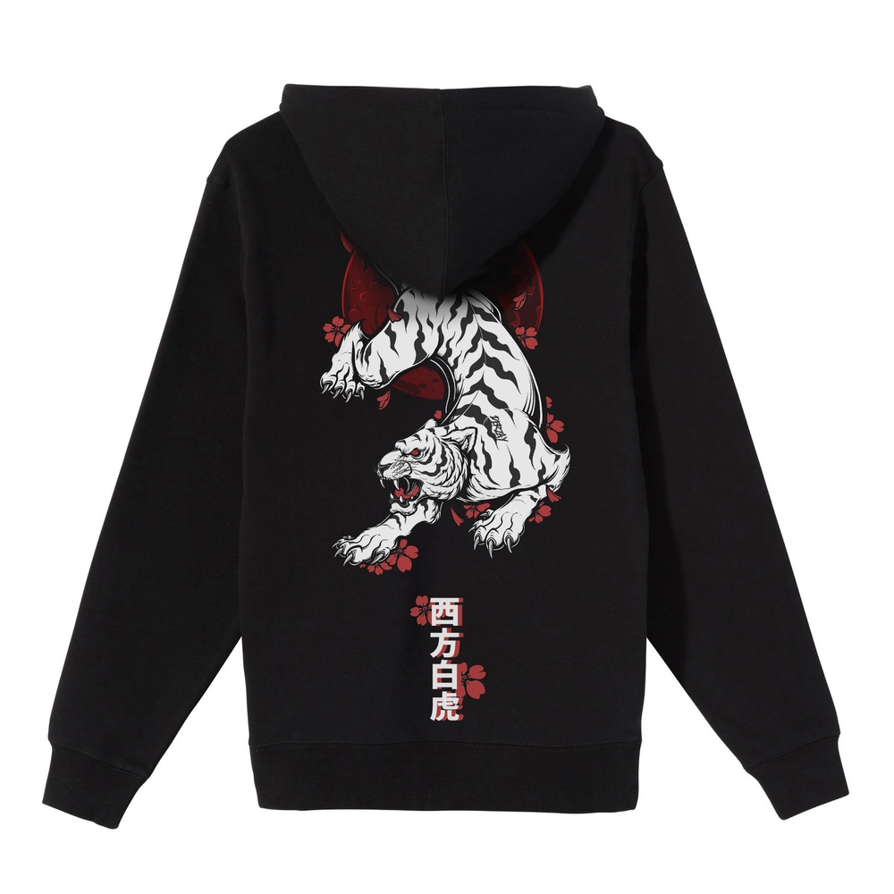 Hoodie "Bai Hu" Oversize