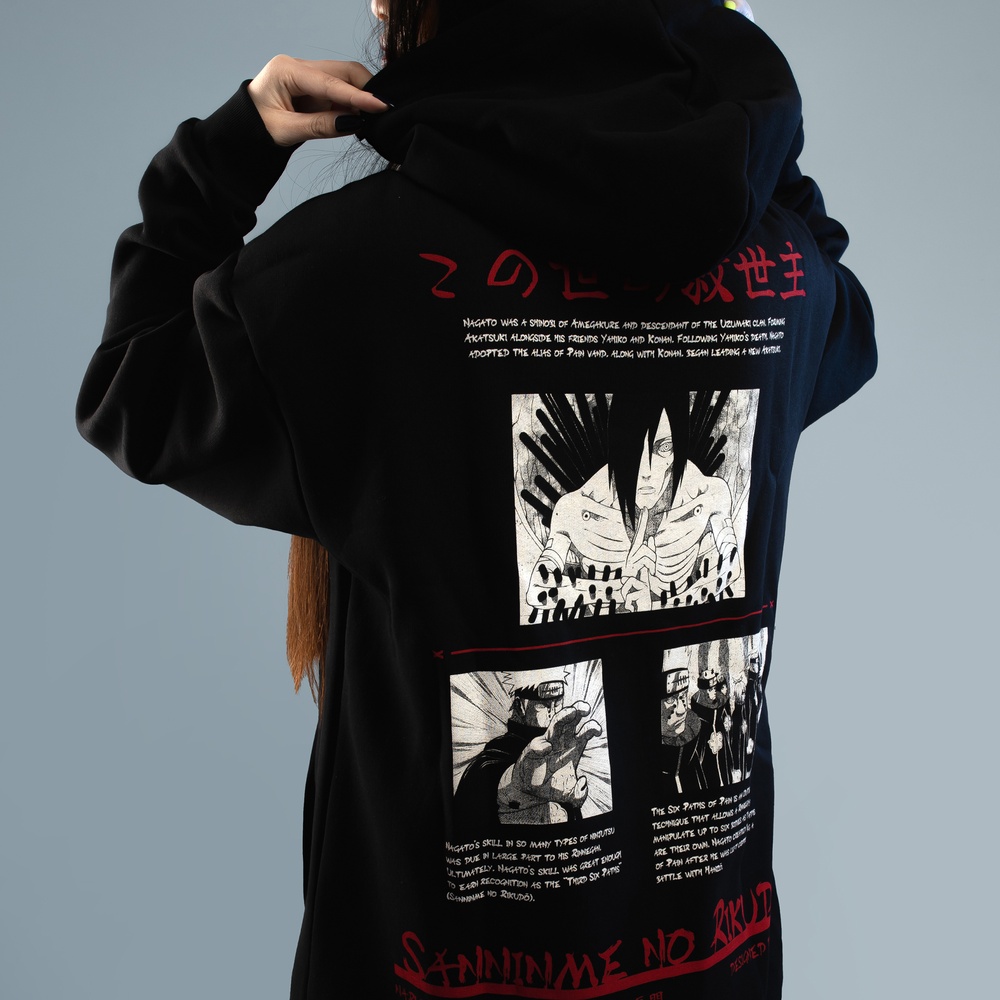 Hoodie "Pain" Oversize