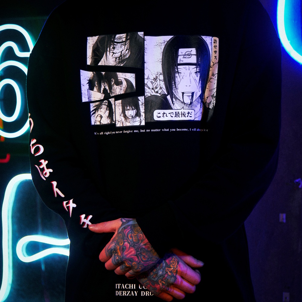 Hoodie "Itachi" Oversize