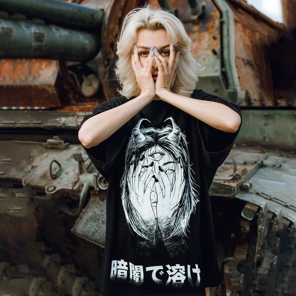 Футболка "Darkness" Oversize