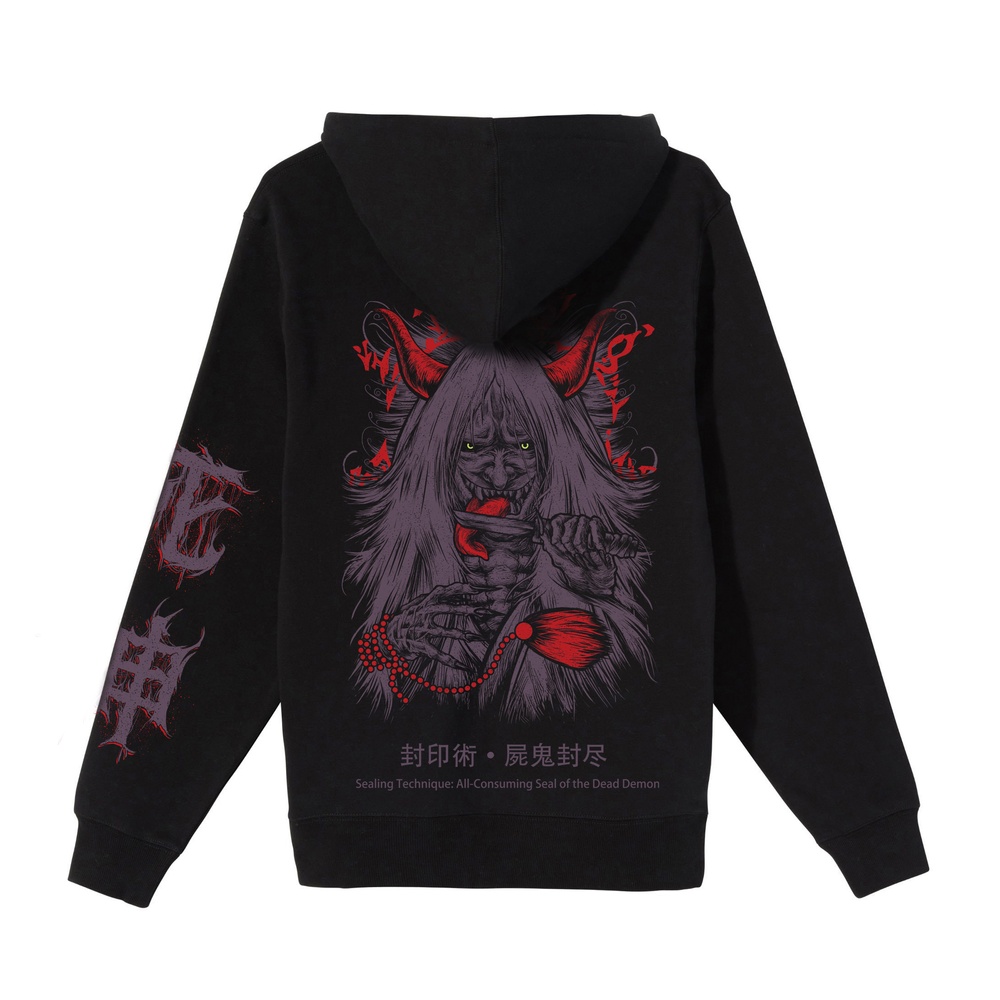 Hoodie "Shinigami" Oversize