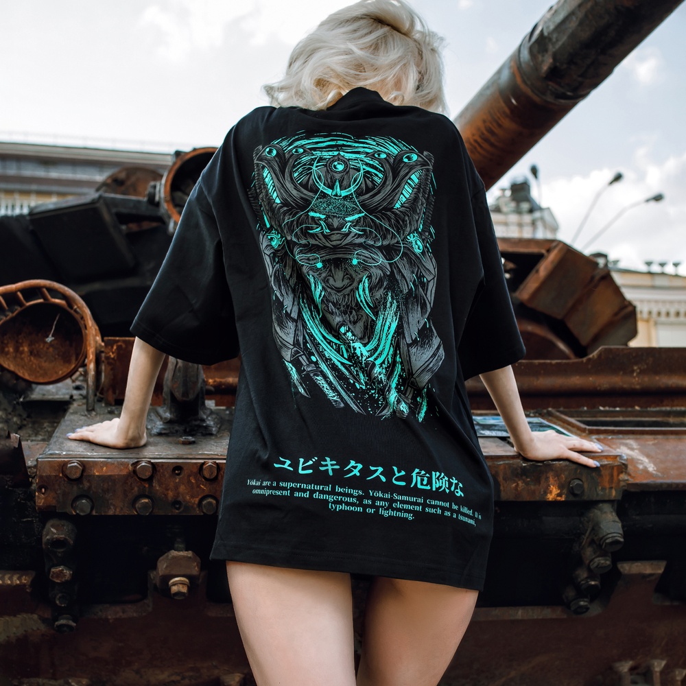 T-Shirt "Yokai-Samurai" Oversize