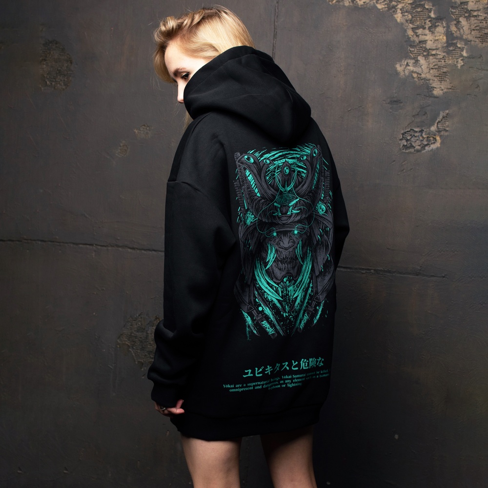 Bluza "Yokai-Samurai" Oversize